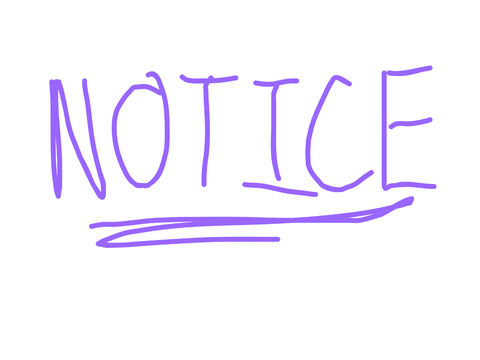 notice <3 