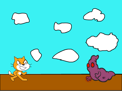 The Battle : Scratch Cat VS Kay PT.1