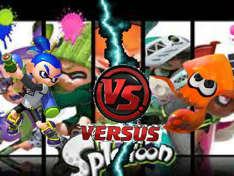 Inkling Kid or Inkling Sqiud