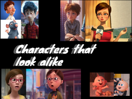 Characters that look alike