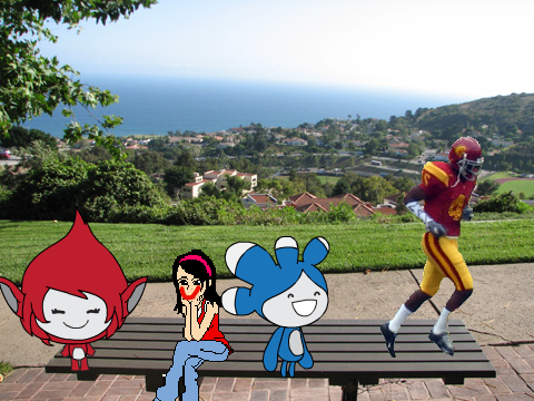 add yourself sittin' on a bench +1 remix
