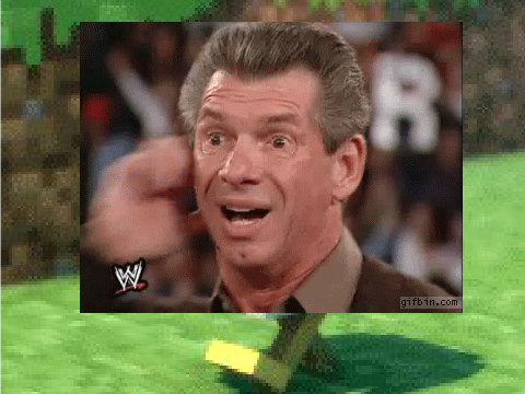 "It's Shane McMahon"!