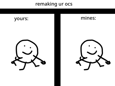 remaking your ocs