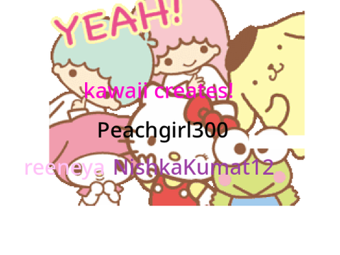 sign if you love sanrio! remix remix remix