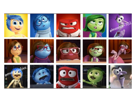 Remix urself as an inside out character's feeling!