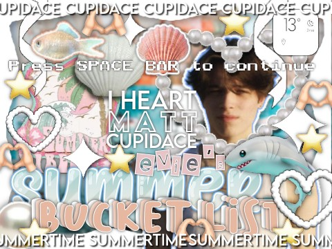 summer bucket list