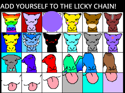 Add Yourself to the Licky CHAIN!