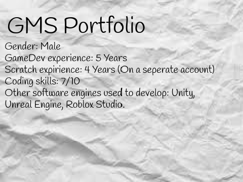 GMS Portfolio