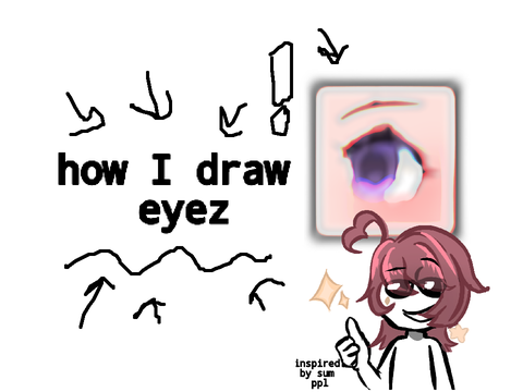 How I draw eyes :3 (tutorial)