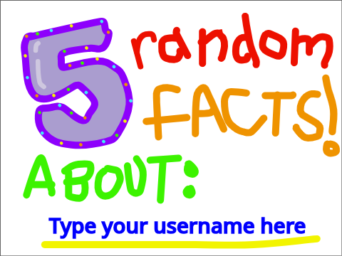5 Random Facts About Me remix