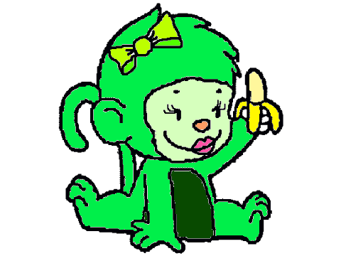Monkey Coloring Contest! entry
