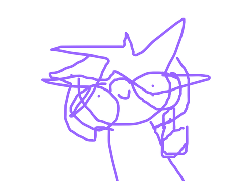 inky does an oof