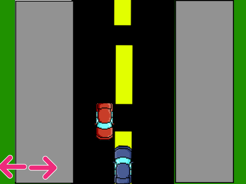 Dodge the cars