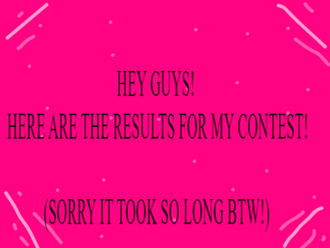 (RESULTS) Shoutout & Follower Contest