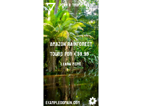 Amazon River UI | First UI Design! :D