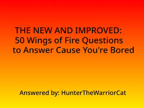 50 WOF questions to answer cause you're bored. remix