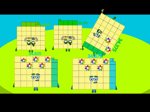 Numberblocks Band Eighths 22