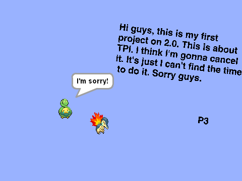 (TPI members please see!) I'm canceling TPI...