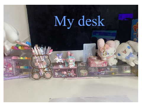 My desk