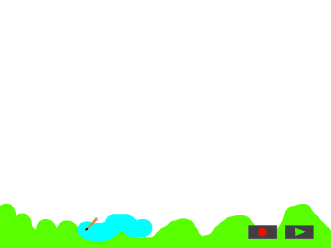 recorded drawing cloud and grass