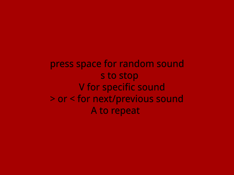 actual creepy sounds