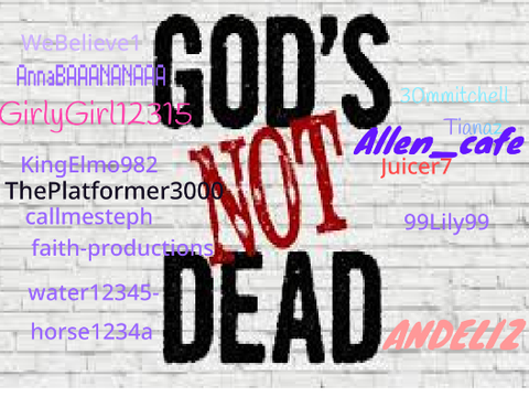 Sign if you know God's Not Dead!   remix remix remix
