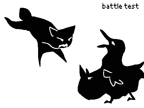 Creature battle test