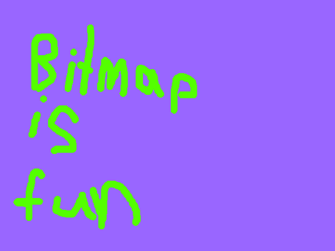 Bitmap is fun
