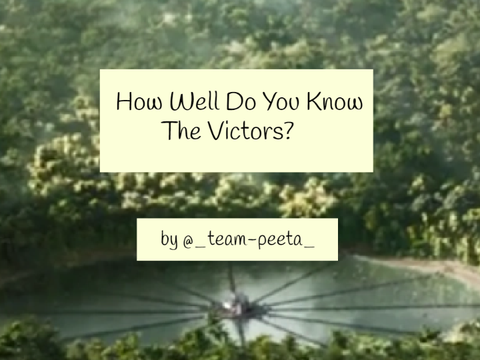 How Well Do You Know The Victors? | The Quiz