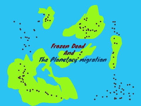 Frozen Dead And The Planetary migration