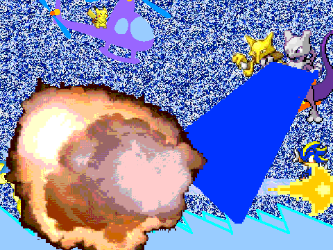 Add yourself running away fromfighting the rage of Gyrados and Kingdra[1]