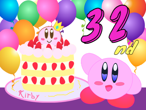 カービィお誕生日おめでとう！！！
