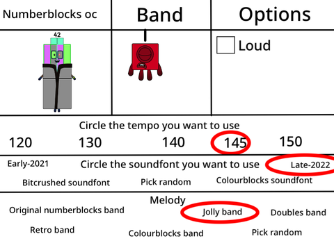 Give me your numberblocks oc and I’ll make it a band remix