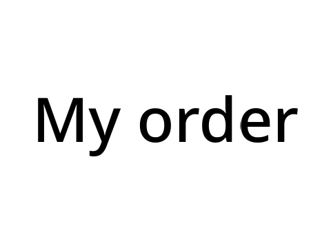 My order for a pfp