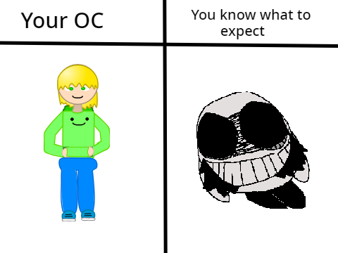 (Re-opened) Drawing your OC in my horror style remix