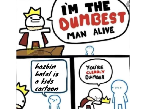The Dumbest Man Alive Meme Template remix