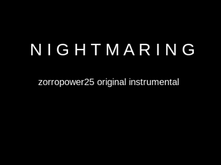 Nightmaring - Audio