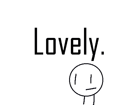Lovely.