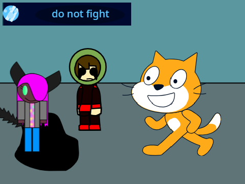 do not fight or else