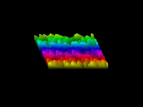 3d heightmap visualization