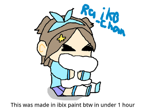 my first drawing in ibix paint