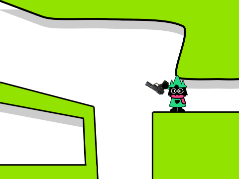 Ralsei with a gun v.0.4
