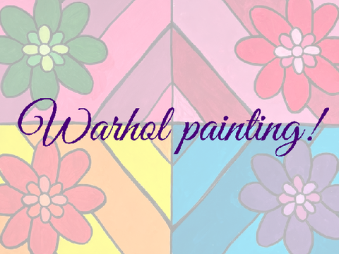 Warhol Painting!
