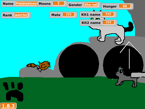 Warrior cats- A New Dawn (RP game)Version 1.8.3