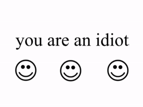You are an idiot