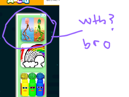 playing on abcya and this happened