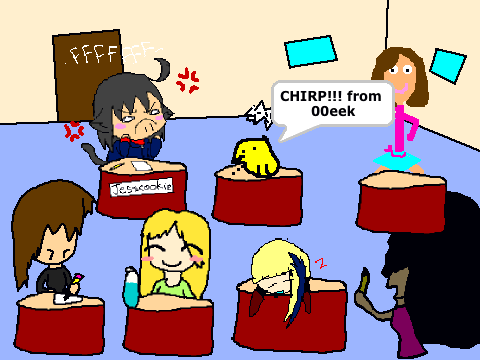 Add yourself to school @_@ !!