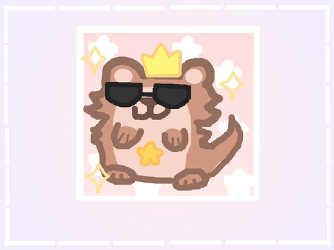 Faboit as a otter *no cloak*