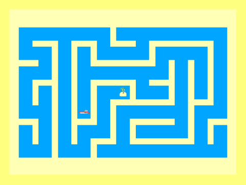 Boat Maze Easy Edition