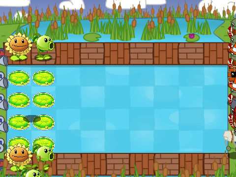 PVZ level "the lake" remix remix-2